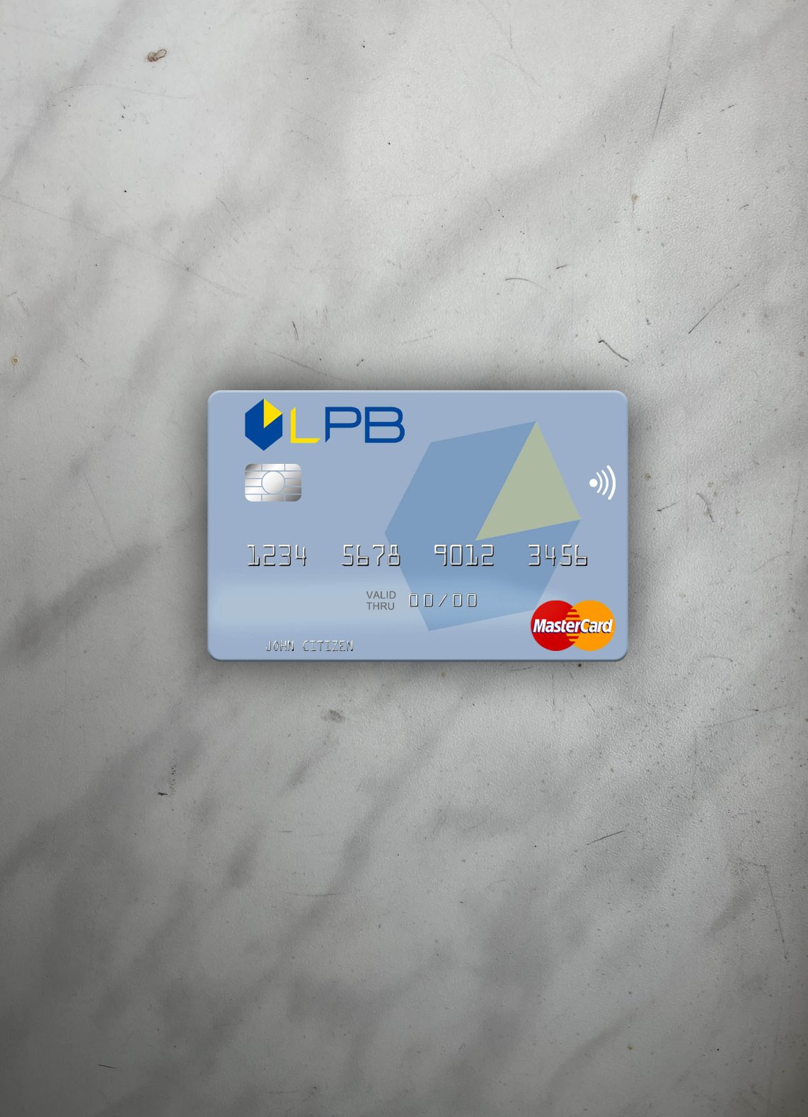 Download Latvia LPB Bank mastercard photolook front Photoshop template